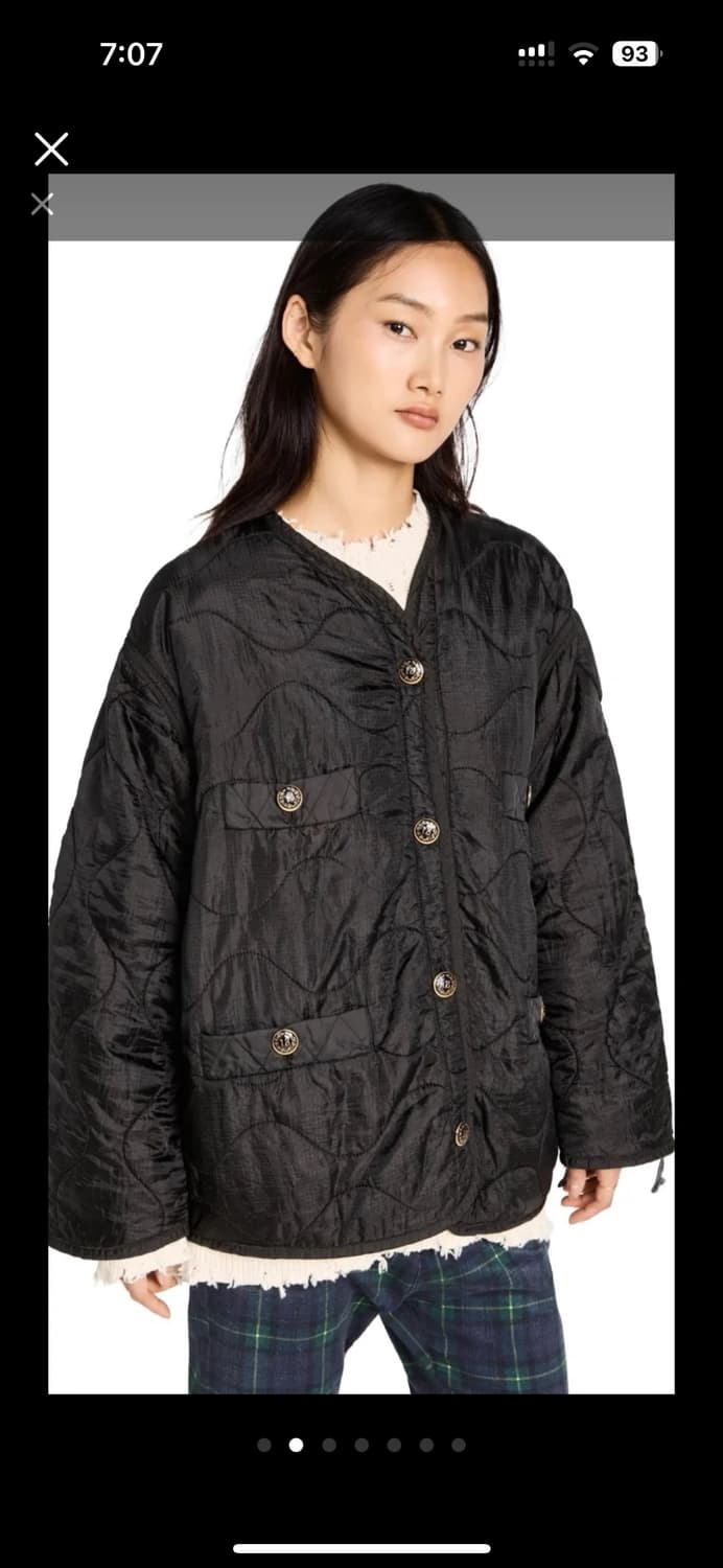 r13 퀼팅 자켓 구매합니다! 상품이미지1