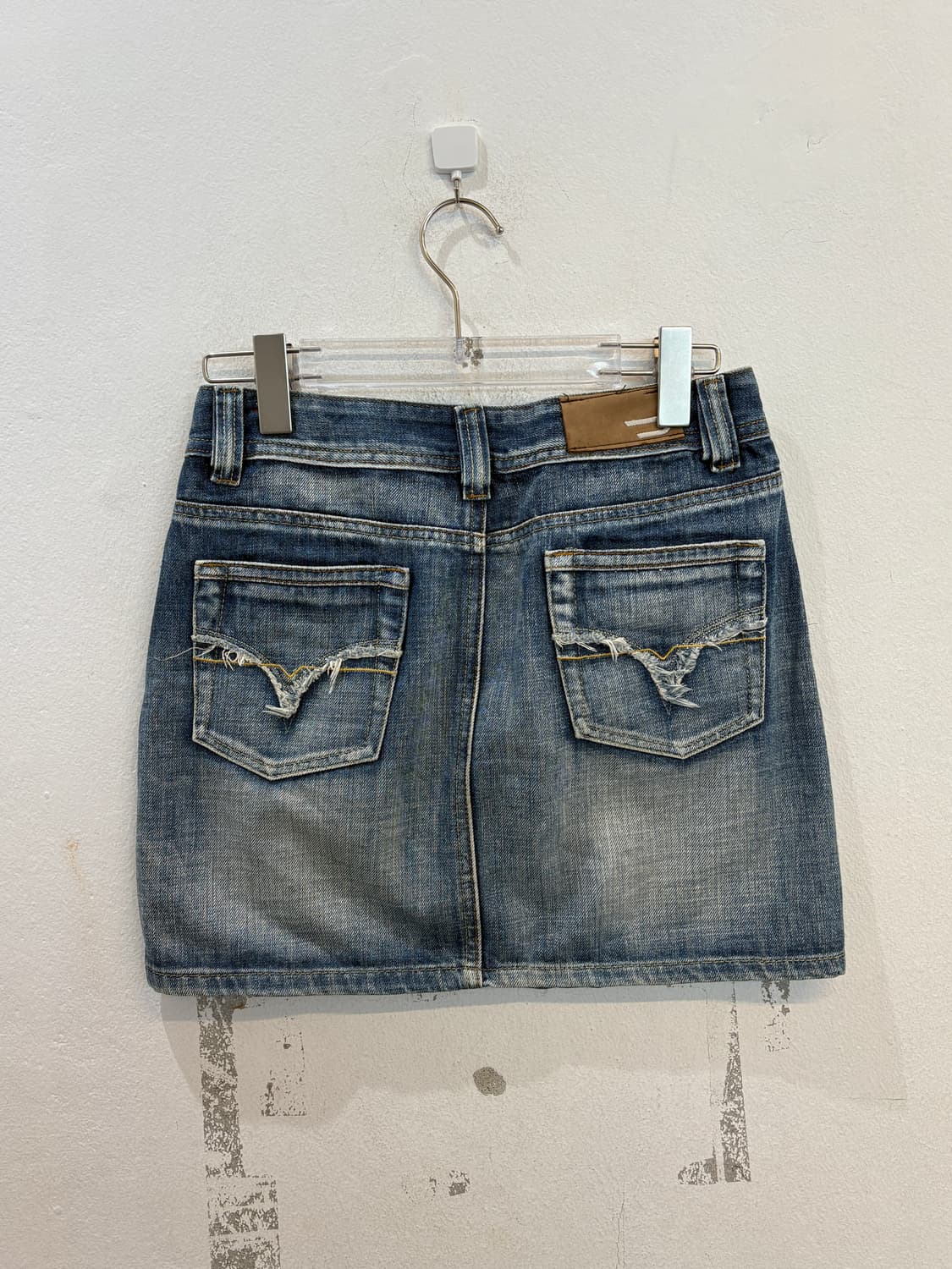 DIESEL Reckfly Special Denim Mini Skirt  상품이미지5