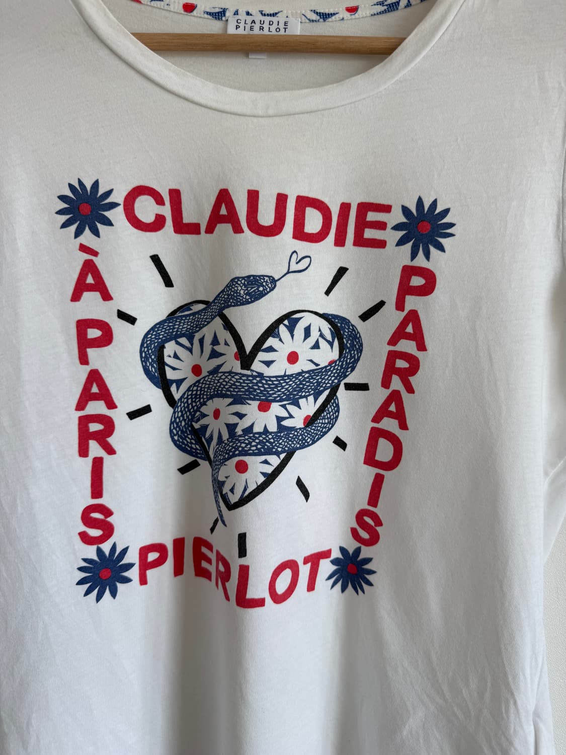 끌로디피에로(CLAUDIE PIERLOT) 반팔 티셔츠 상품이미지3
