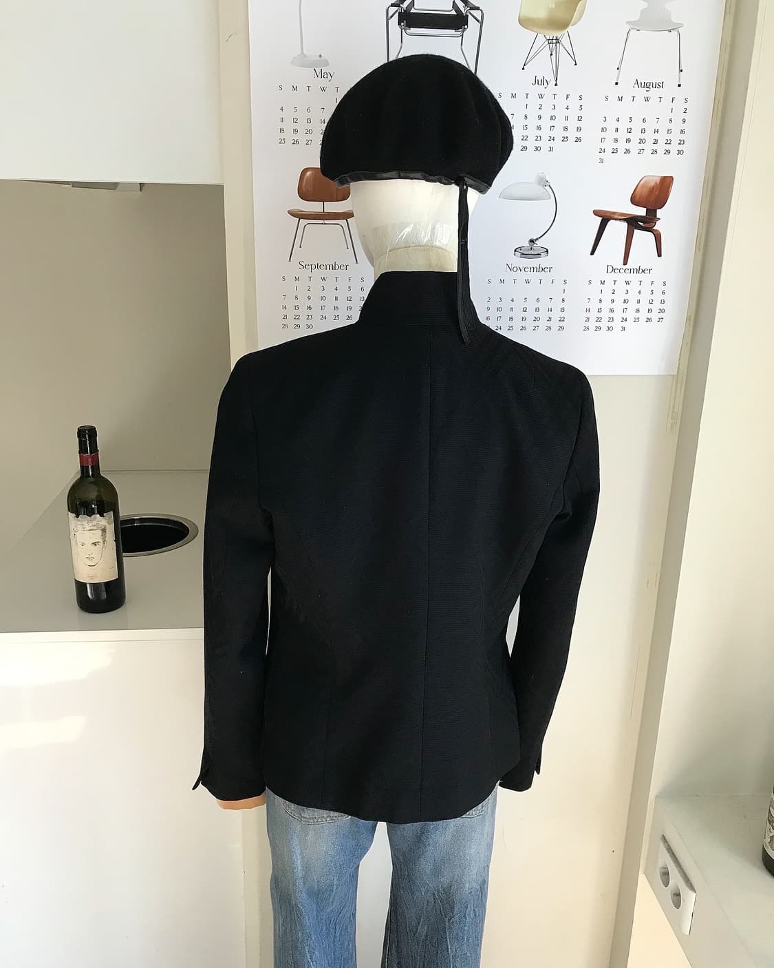 버버리 블랙 체크 자켓 상품이미지10
