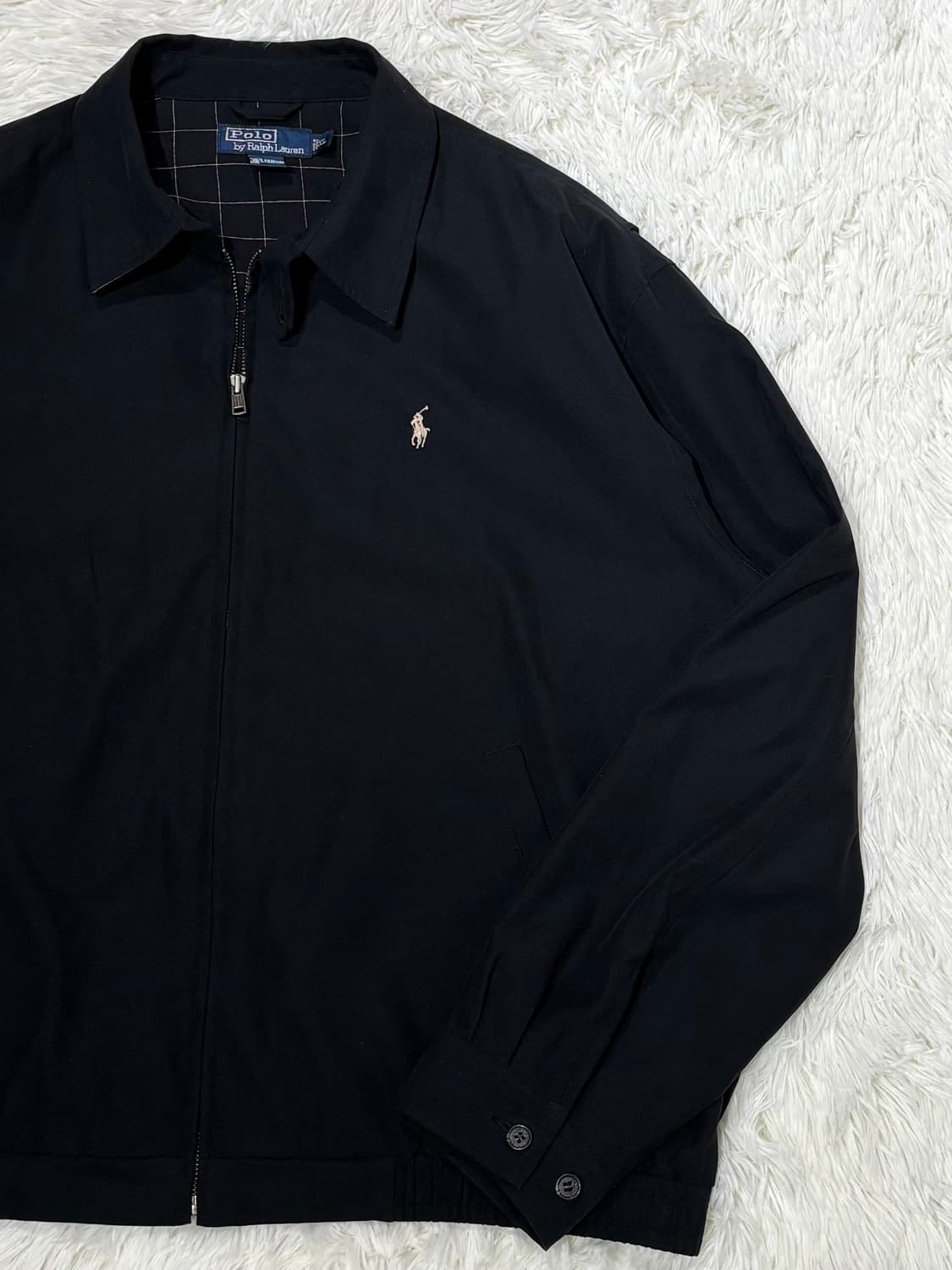 폴로랄프로렌 베이지포니 블랙 스윙톱 자켓 상품이미지5