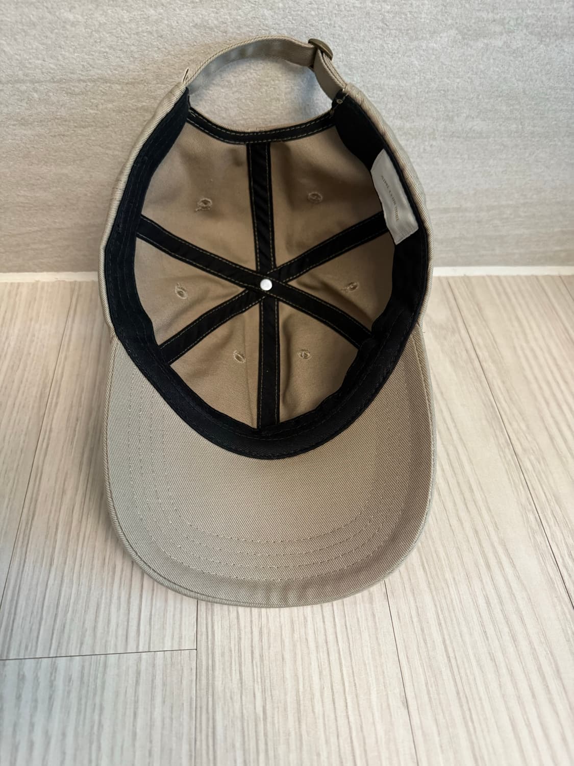 에임레온도르 코튼 볼캡 베이지 상품이미지3