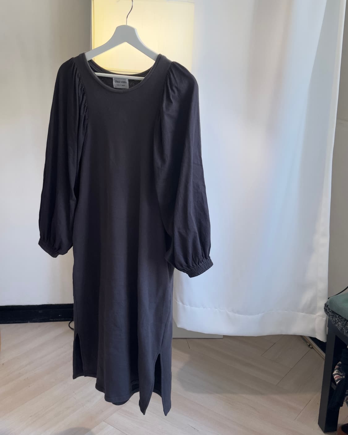 [CHEZ-VOEU] shirring puff dress 상품이미지2