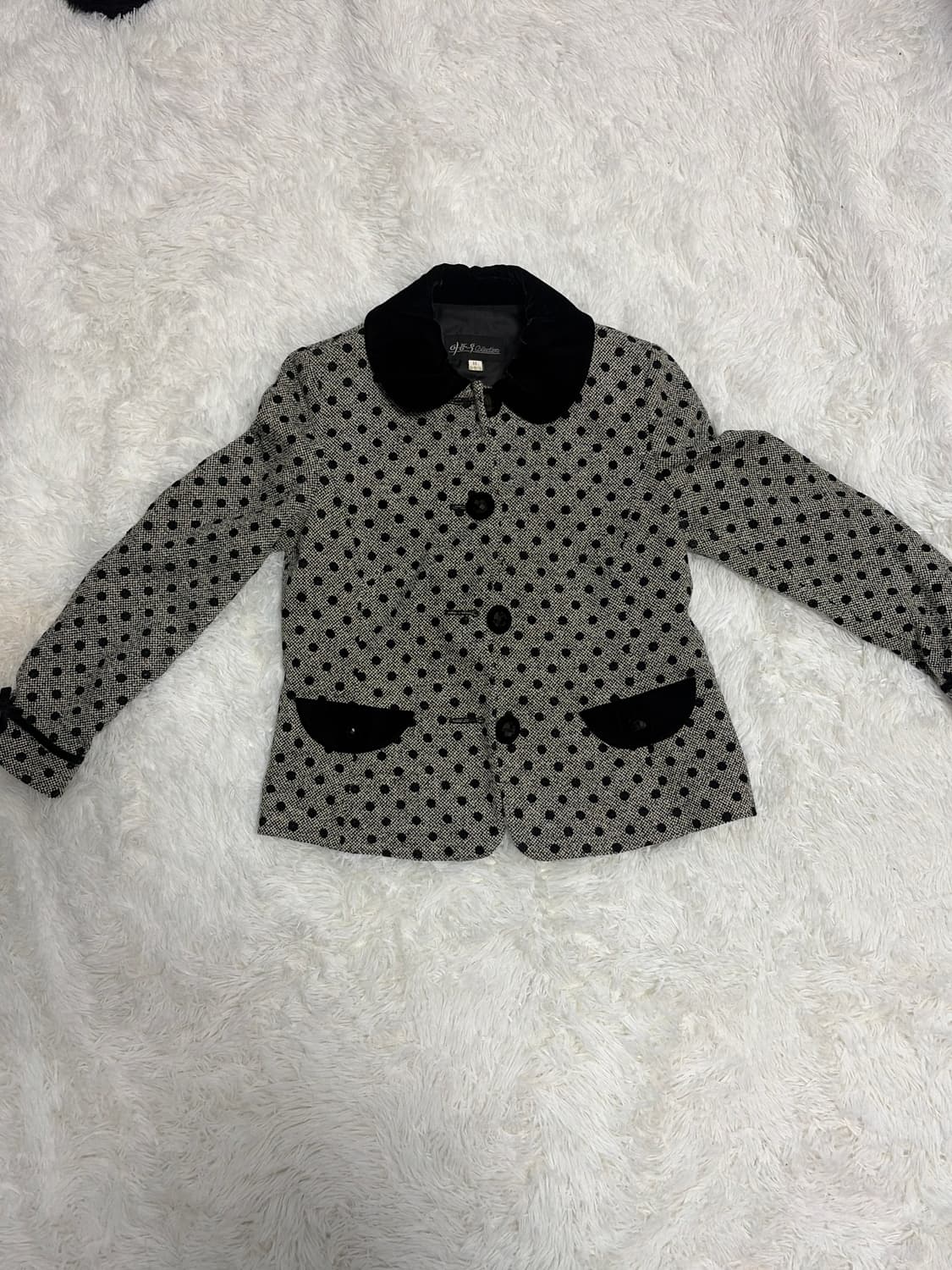 히메갸루 일본 아메카지 도트 자켓 상품이미지2