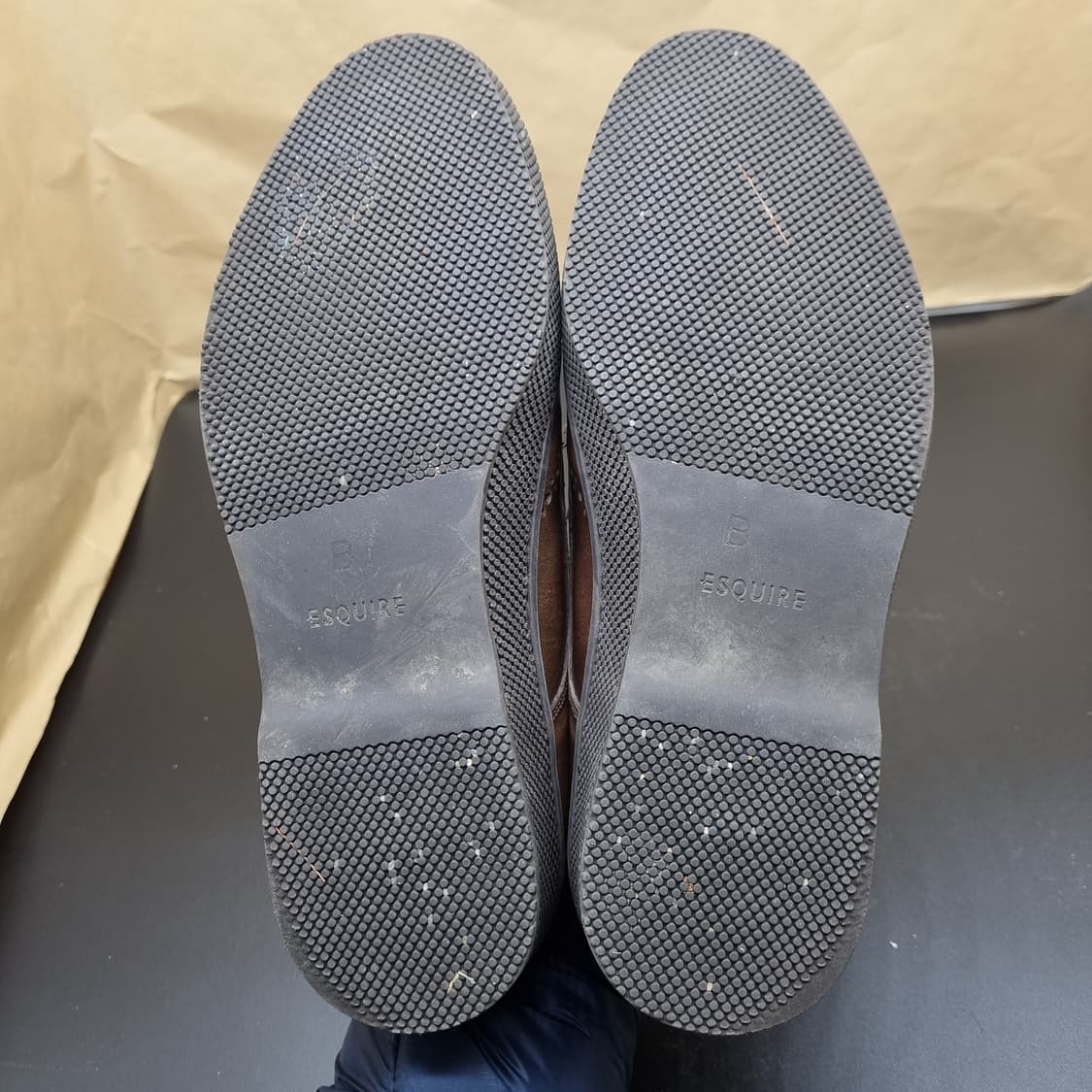 에스콰이어 남성가죽 옥스포드화 실사이즈260 상품이미지3