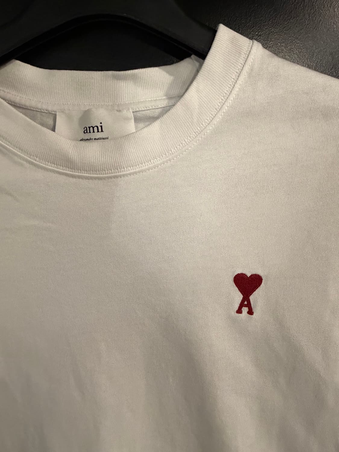 아미 하트로고 반팔 카라티 상품이미지4