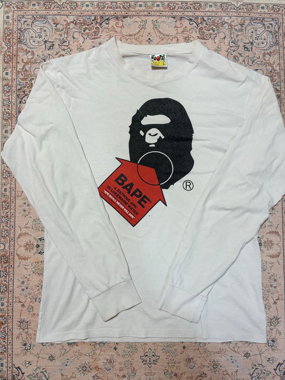 BAPE long sleeve t-shirt  상품이미지2