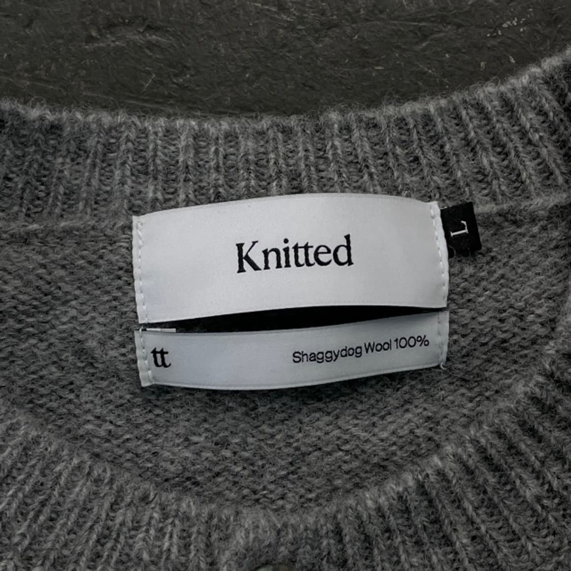 100 니티드 쉐가독 가디건 상품이미지3