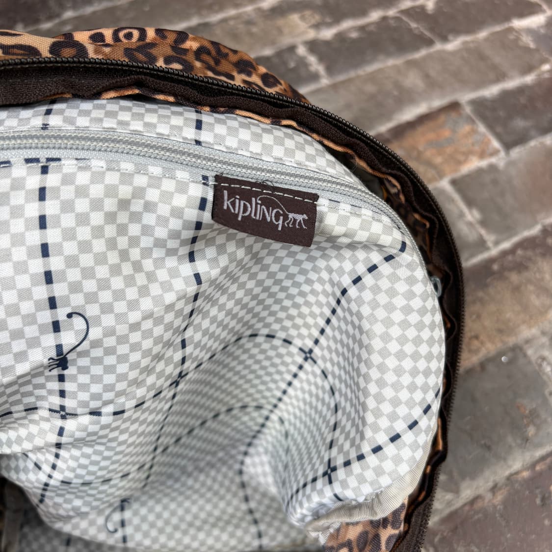Kipling 키플링 레오파드 호피 백팩 상품이미지8