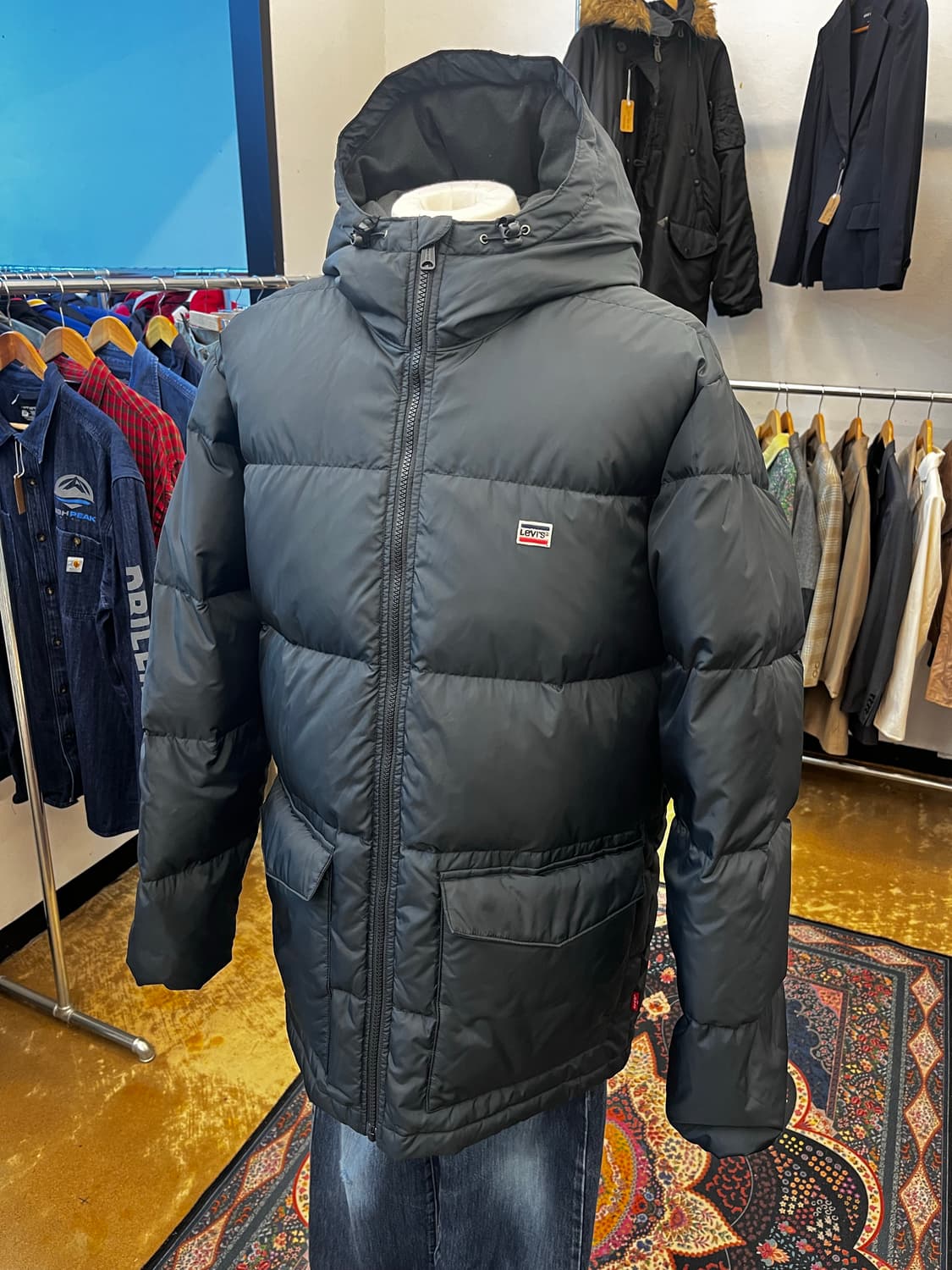 리바이스 덕다운 패딩 상품이미지1