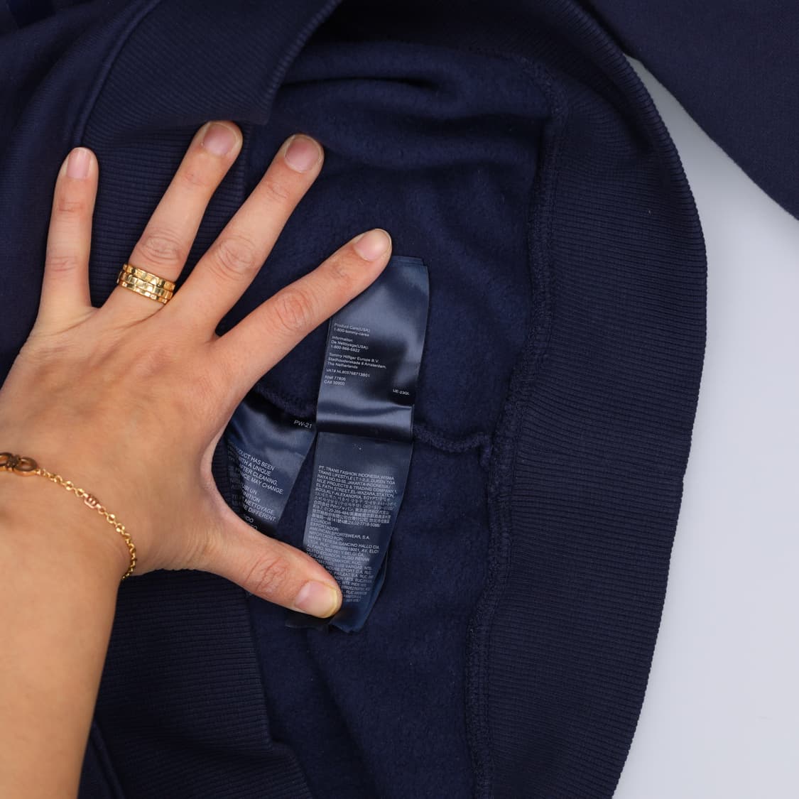 M 타미힐피거 기모 맨투맨 0303H1 상품이미지4