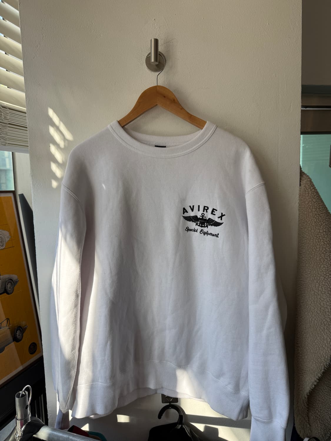 AVIREX USA Logo Sweatshirt (XL) 상품이미지1