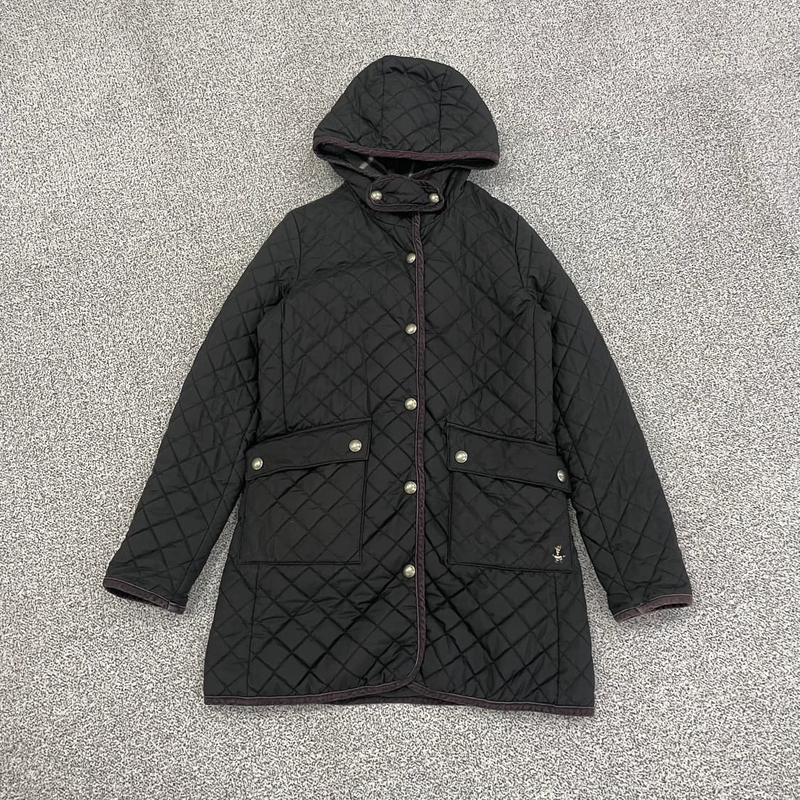 [FS] 티니위니 럭비러그 퀄팅 롱 재킷 1231HS1 상품이미지1