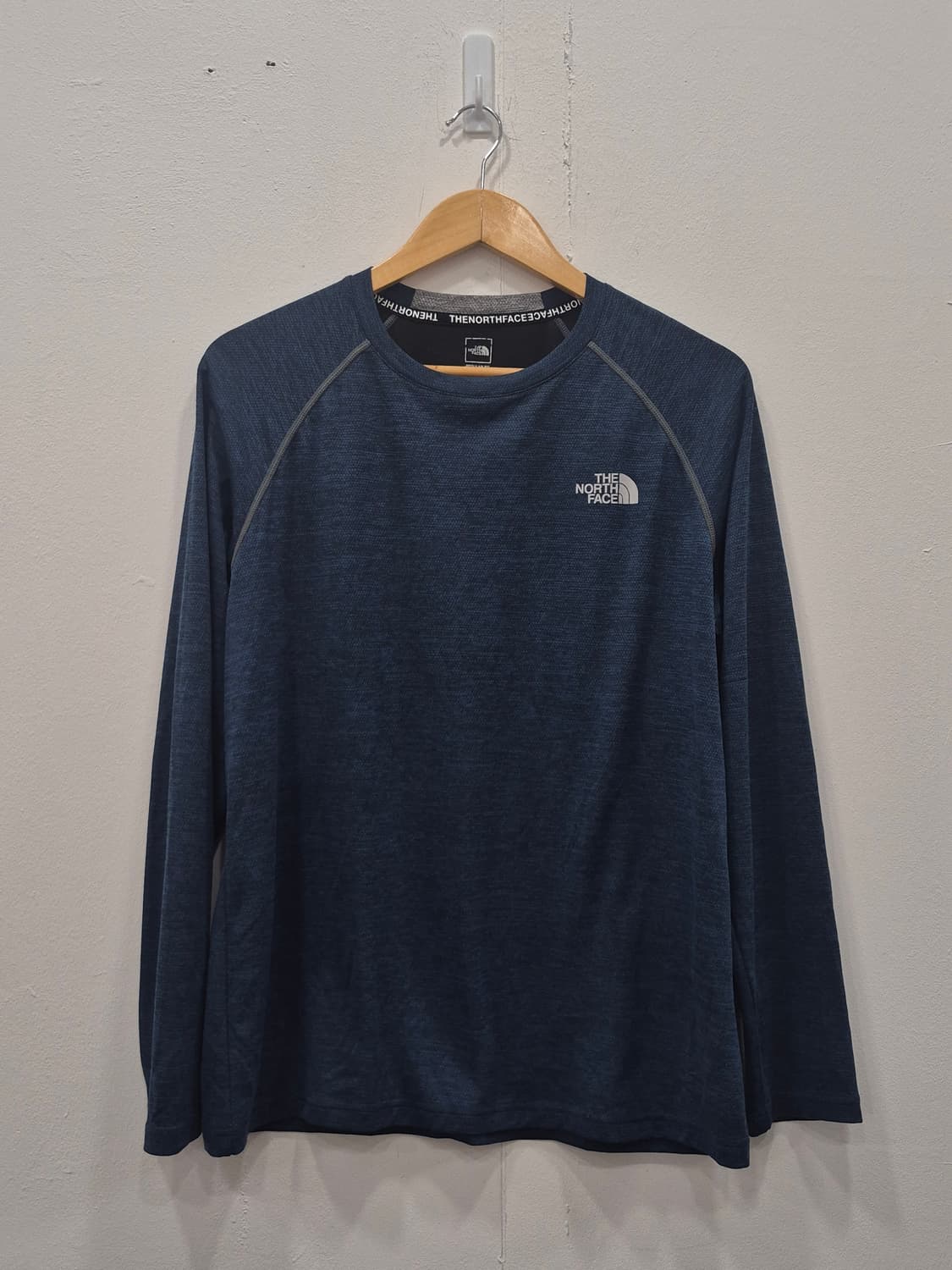 노스페이스 기능성 긴팔 티셔츠 네이비 XL 상품이미지1