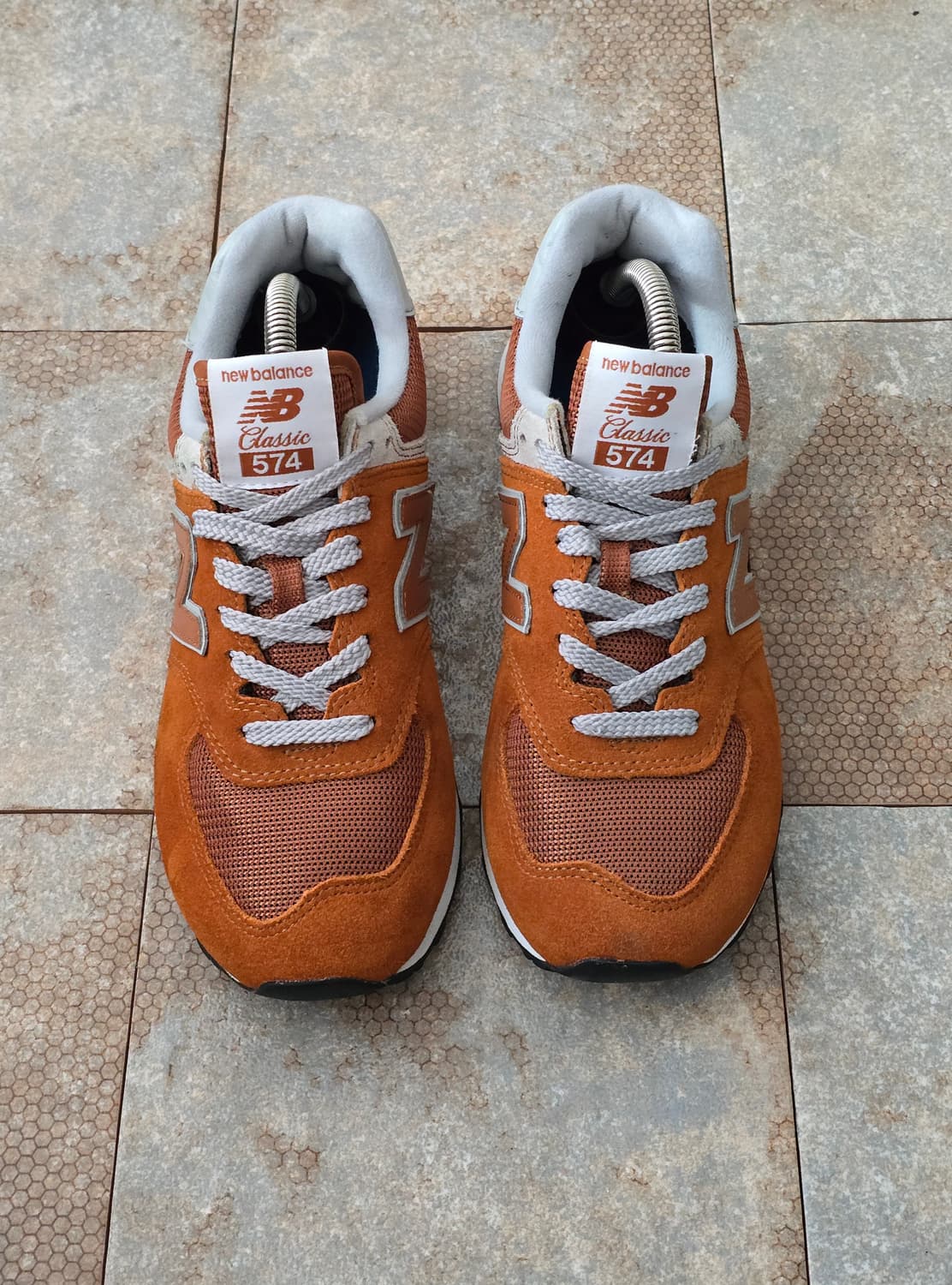 (240)뉴발란스 574 오렌지 상품이미지2