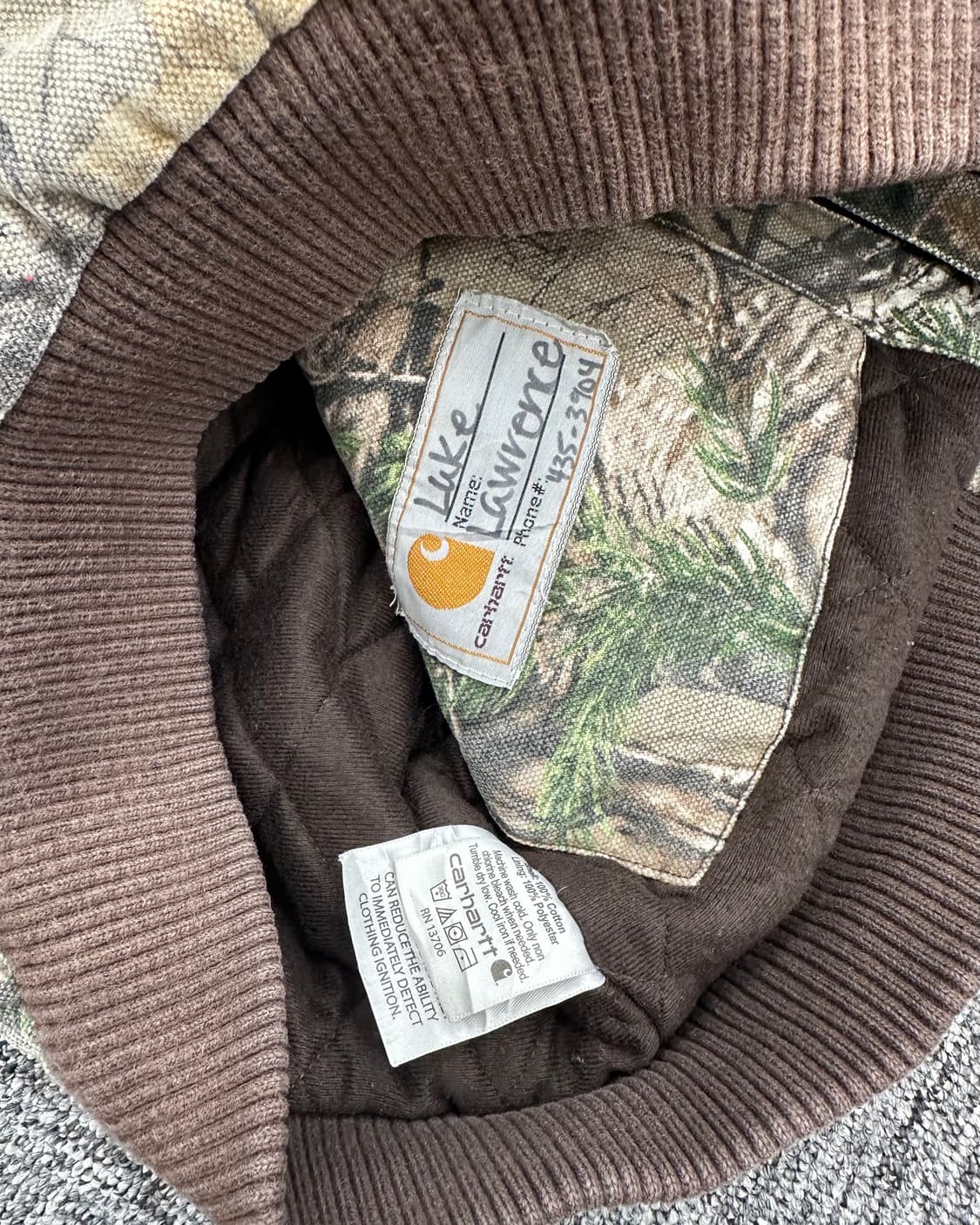 (7~8)칼하트 리얼트리 자켓 KIDS-M1218 상품이미지6