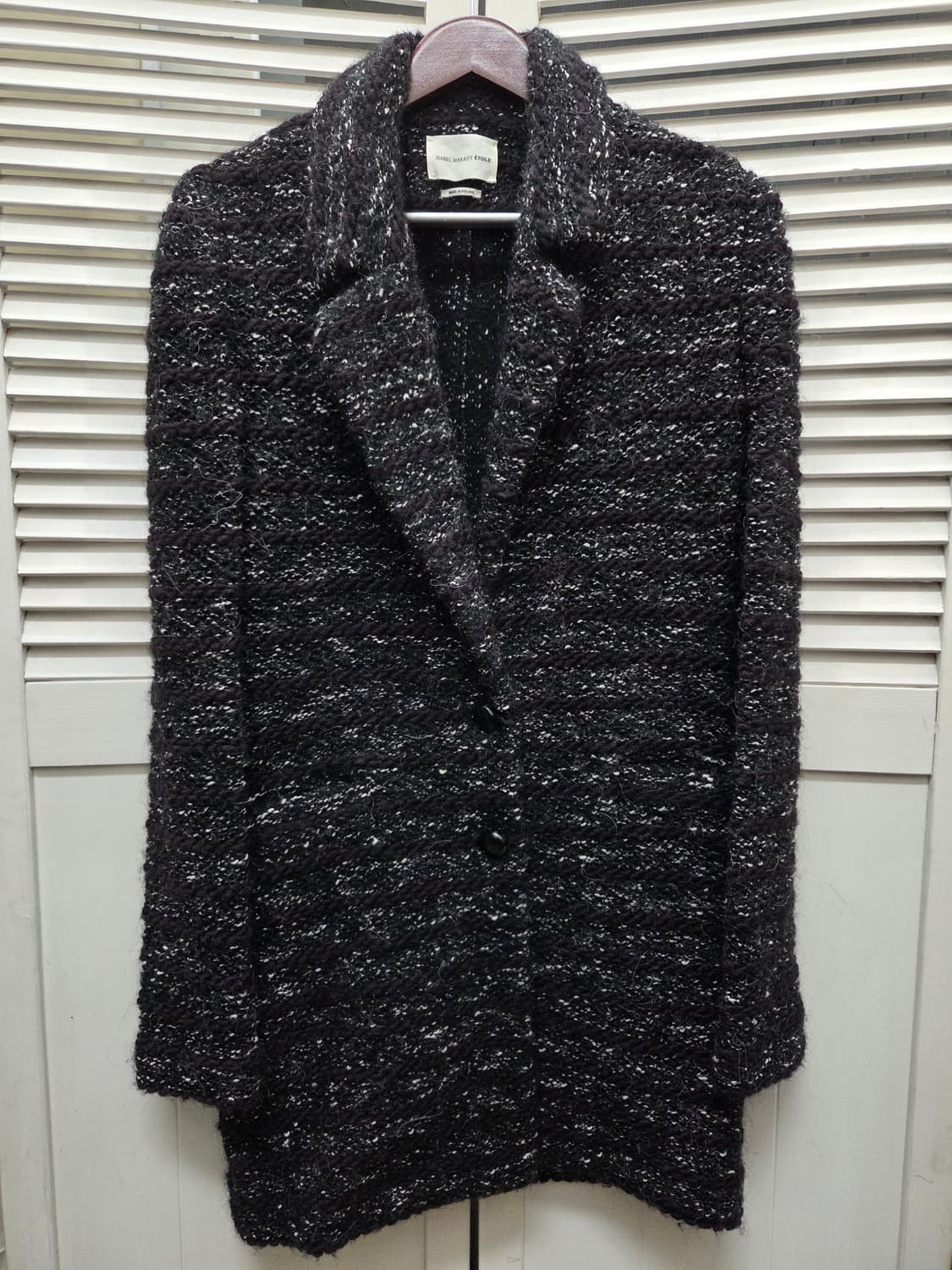 이자벨마랑 에뚜알 알파카 울 코트 상품이미지1