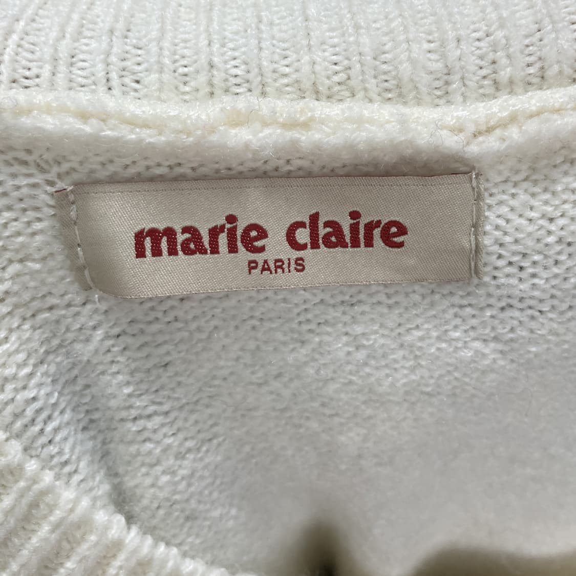 마리끌레르 2025 울 블렌드 케이프 가디건 90 상품이미지4