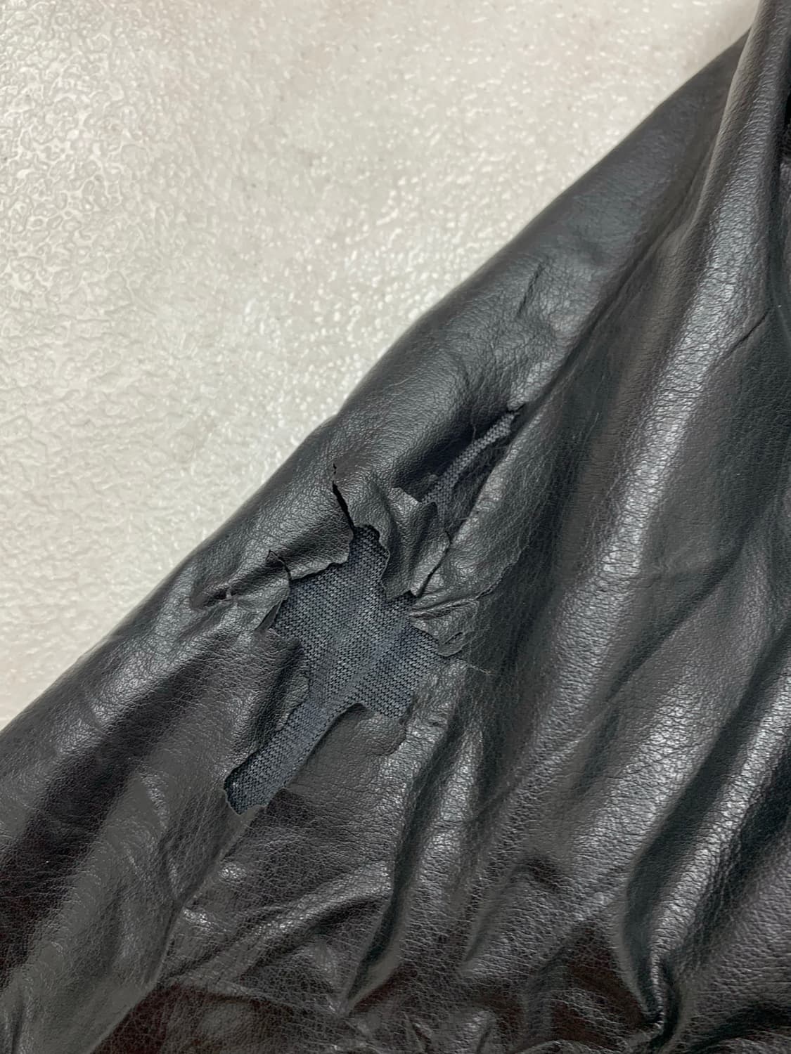 일본빈티지 레더후드자켓 #724 상품이미지3