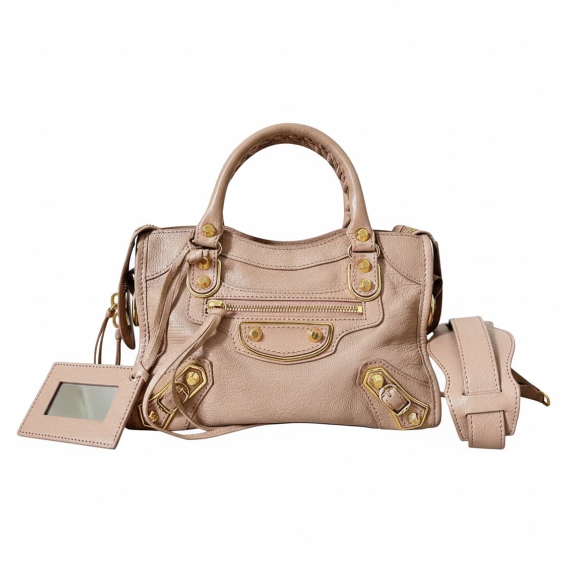 발렌시아가 시티백 미니 핑크 상품이미지1