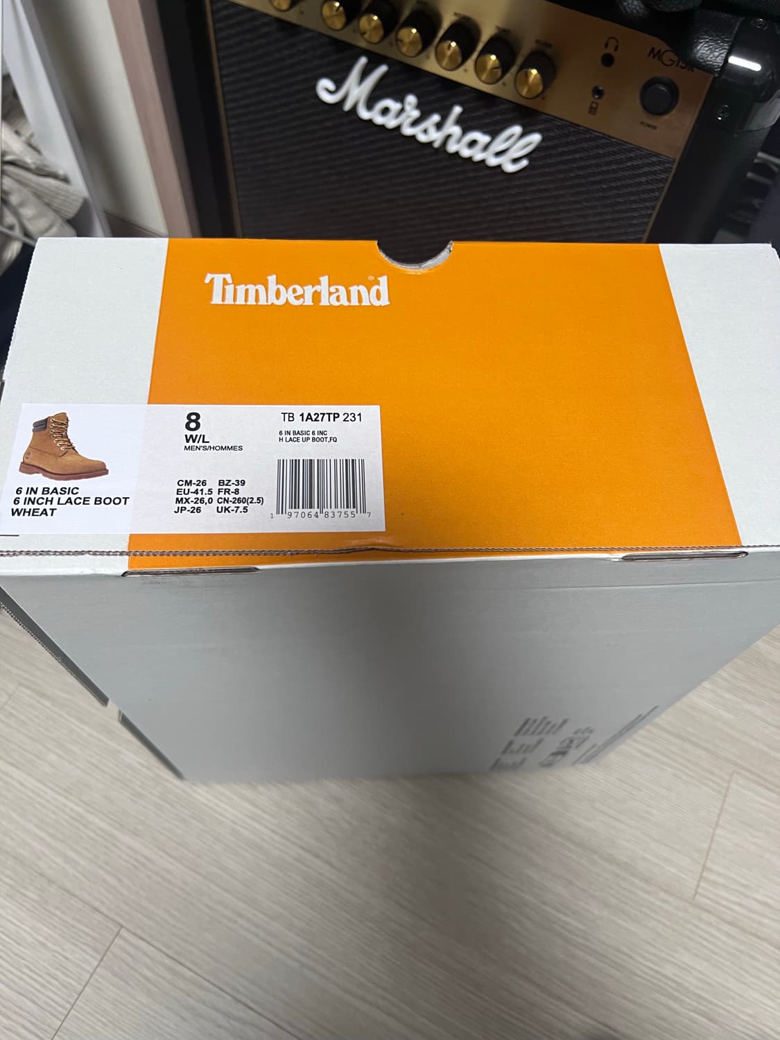timberland 6inch basic lace boot 260mm 상품이미지1