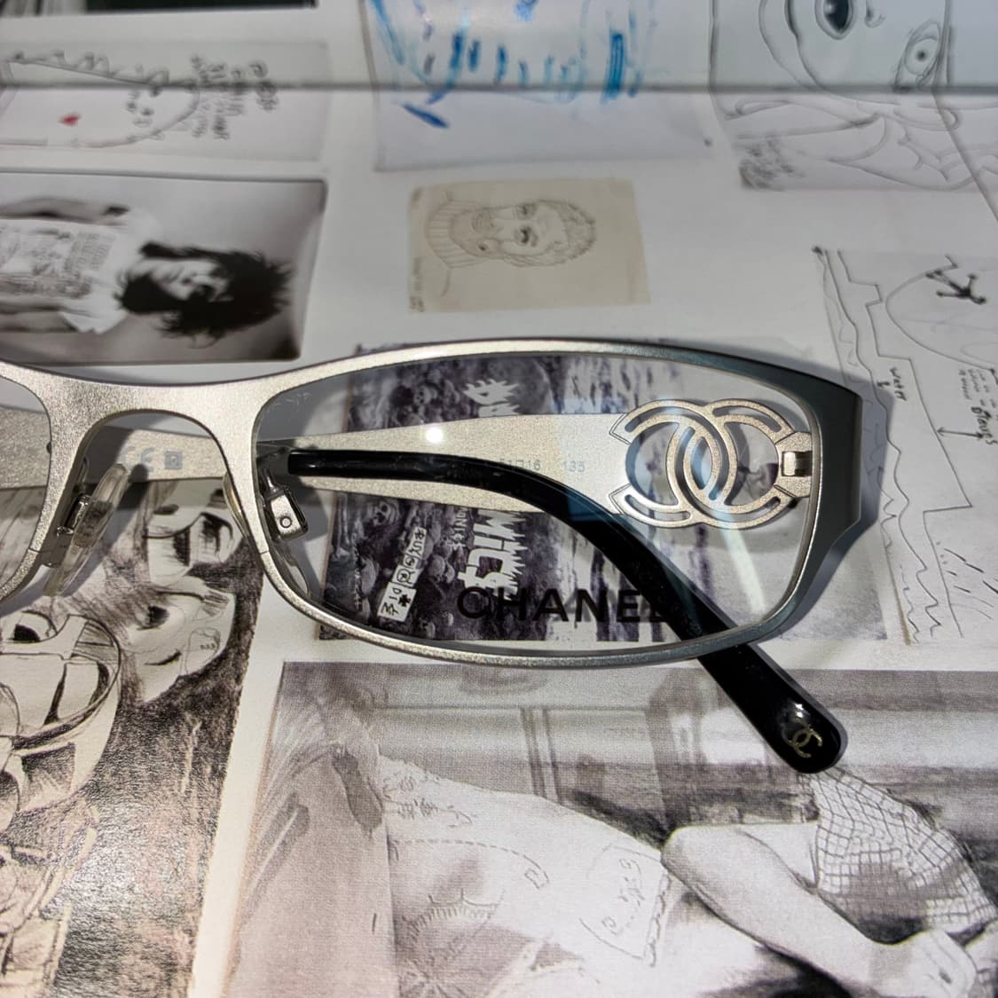 Vintage Chanel glasses 상품이미지3