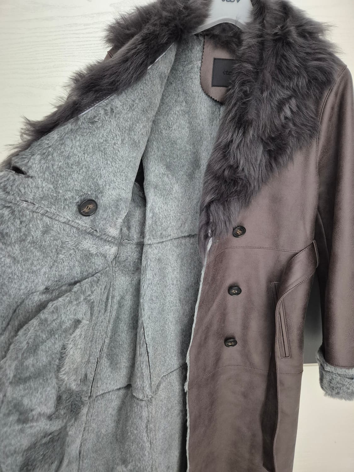 ITOV. 아이토브 롱무스탕 상품이미지5