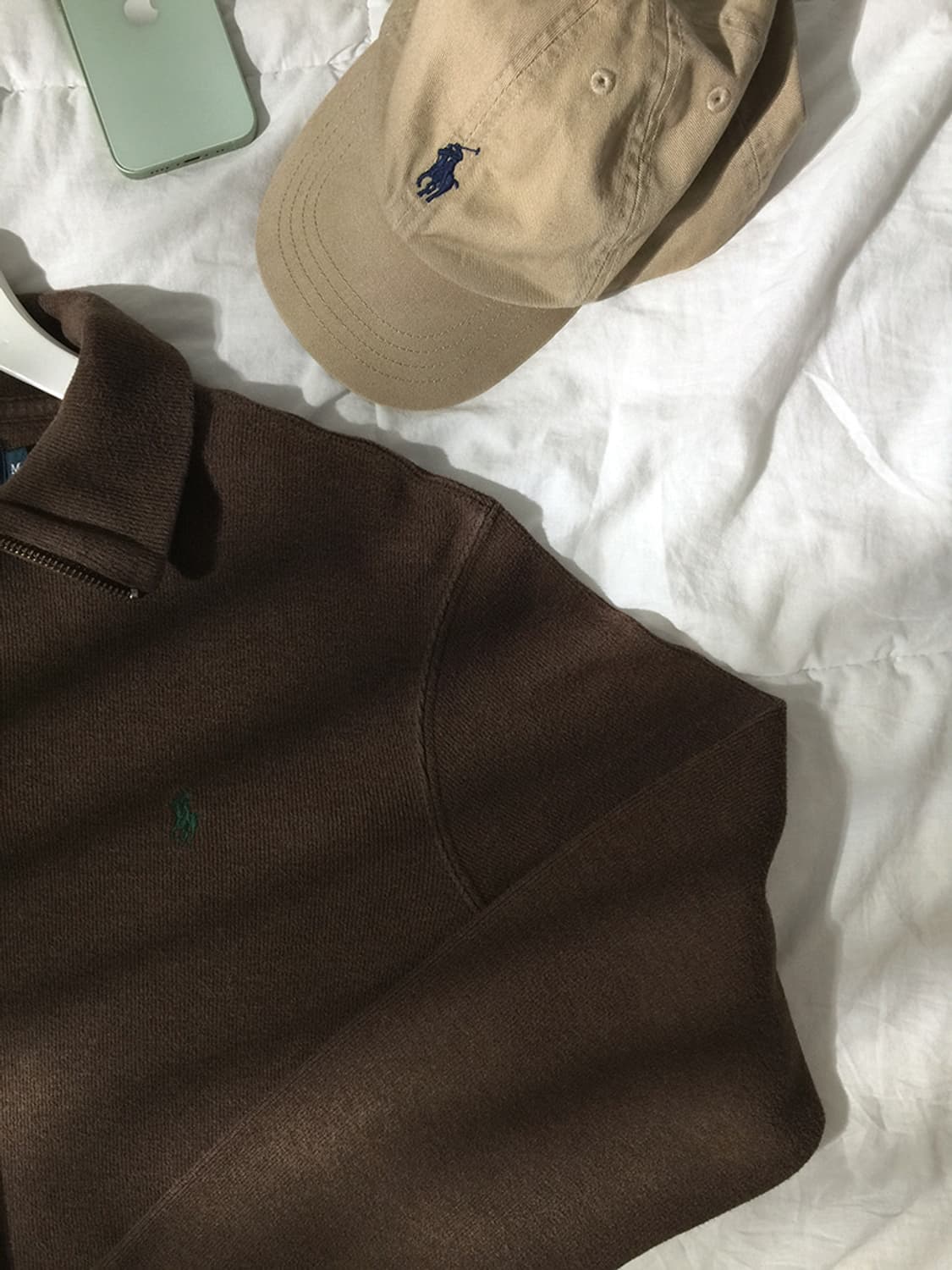 (MAN) 폴로랄프로렌 스웻 반집업 L 상품이미지2