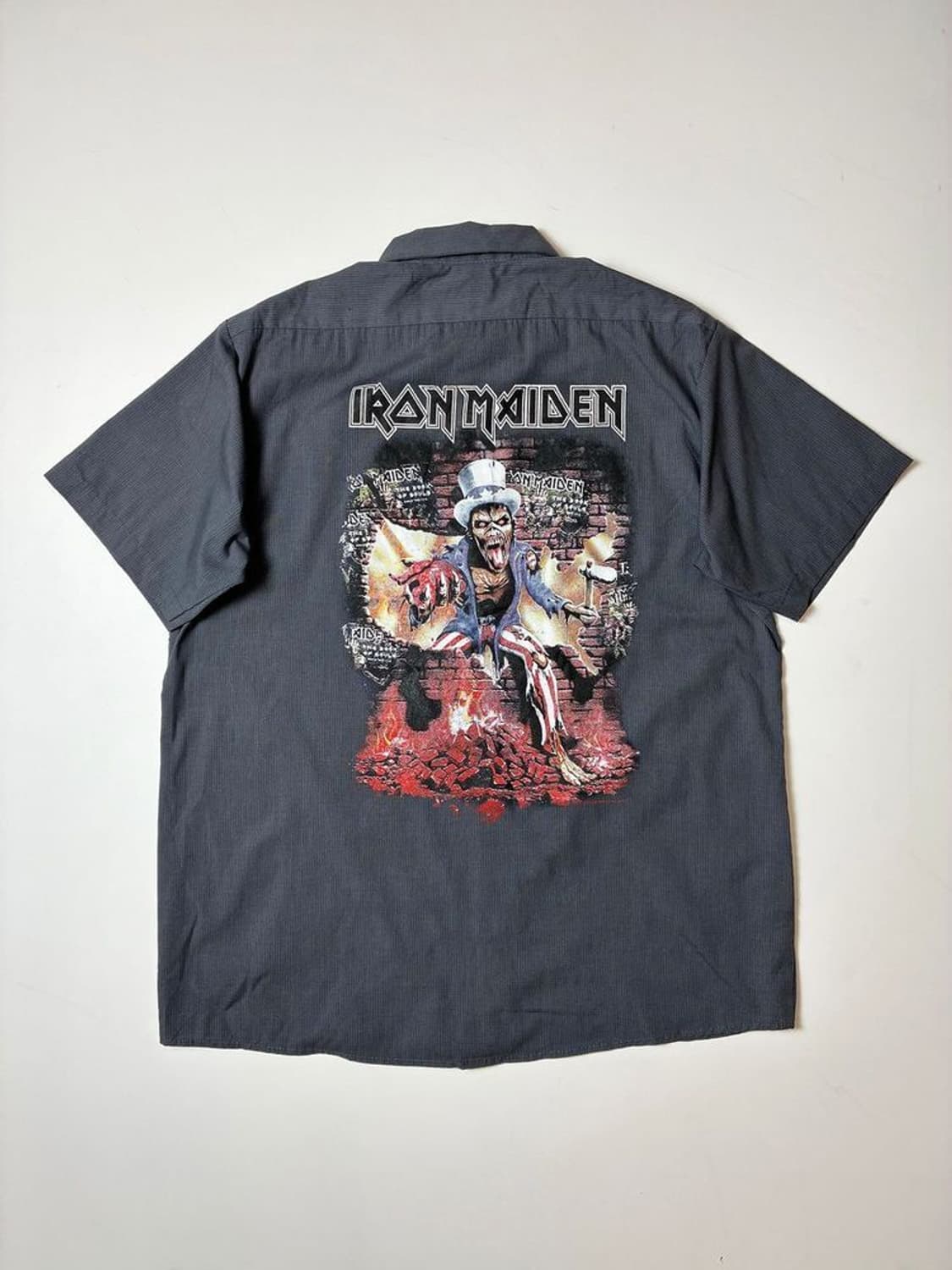 Selected 00's 빅프린팅 반팔 코튼 셔츠 PN9494 상품이미지1