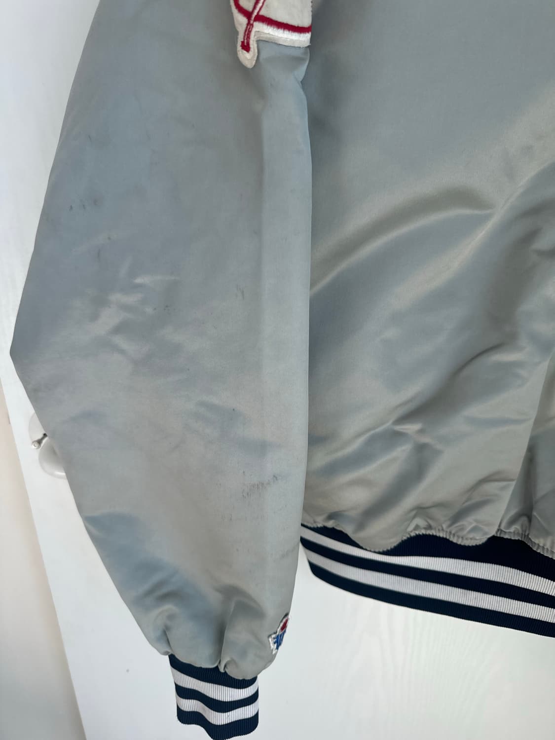 MLB 은색 스타디움 빈티지 자켓 상품이미지9