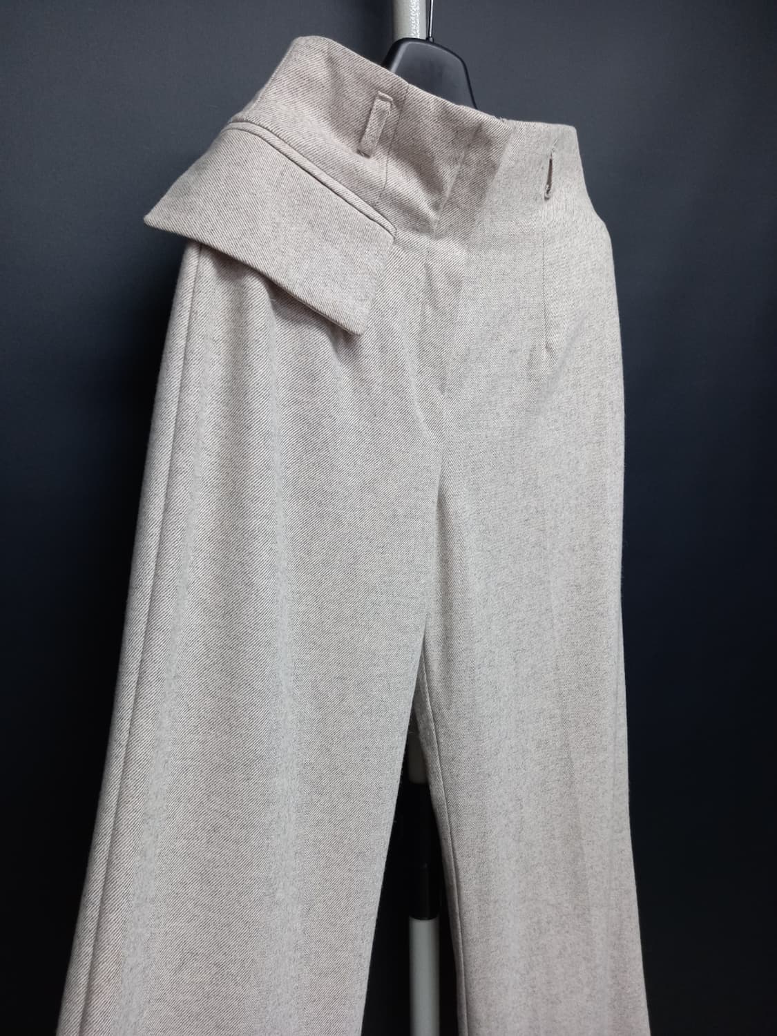 새 더블스텐다드 춘추동  하이웨스트 와이드핏 팬츠 44 상품이미지3