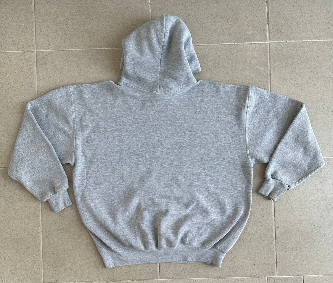 90s 빈티지 러셀 후드 그레이 XL 상품이미지2