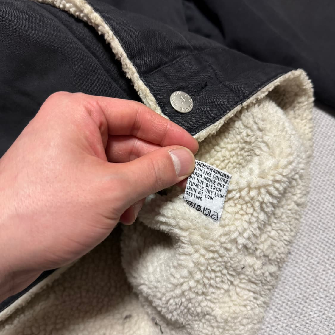 아르마니 익스체인지 쉐르파 자켓 상품이미지5