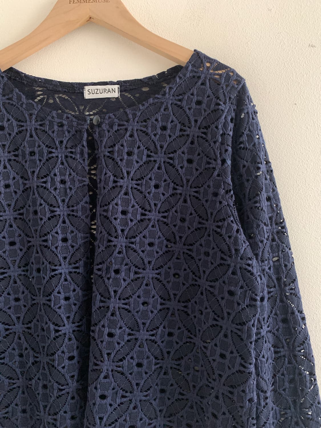 One button punching cardigan 상품이미지3