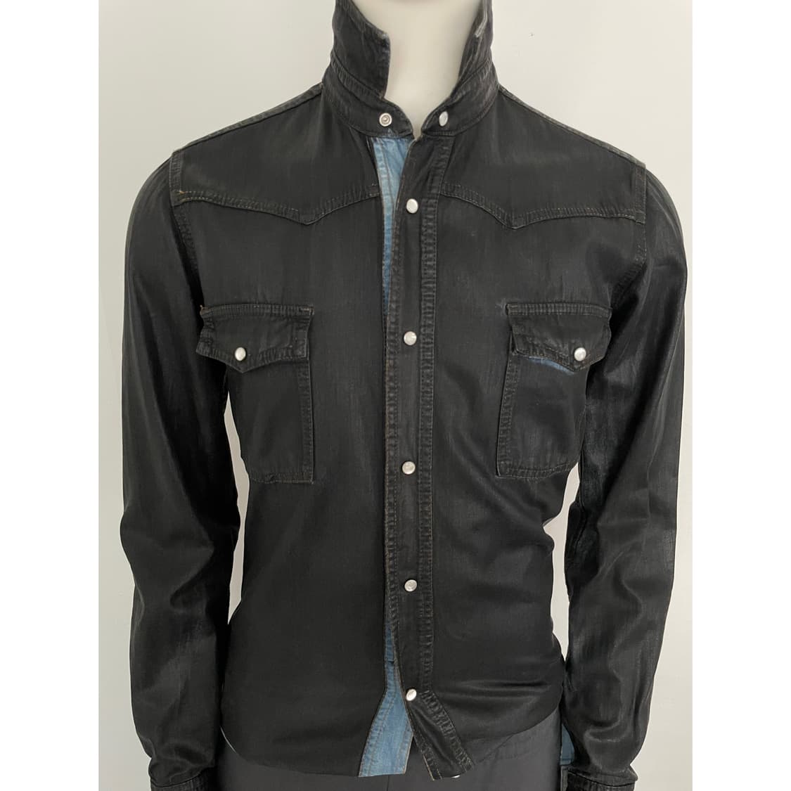 painted denim shirts 상품이미지2
