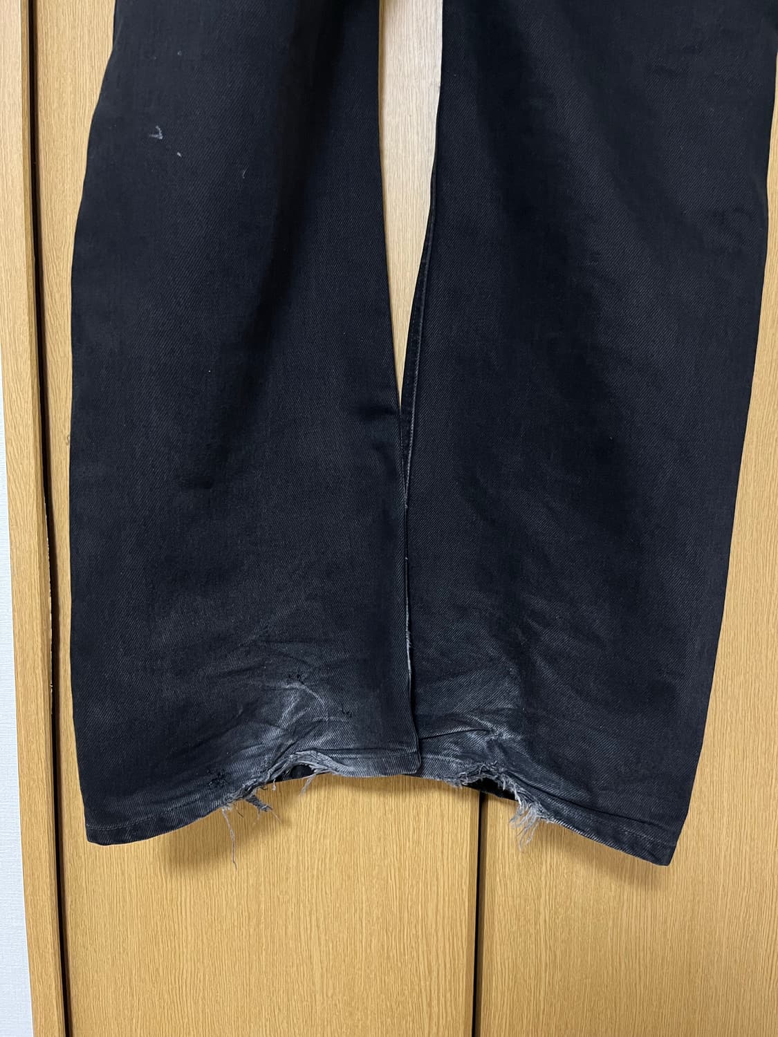 Raf simons 20fw Uneven knee pants 상품이미지7