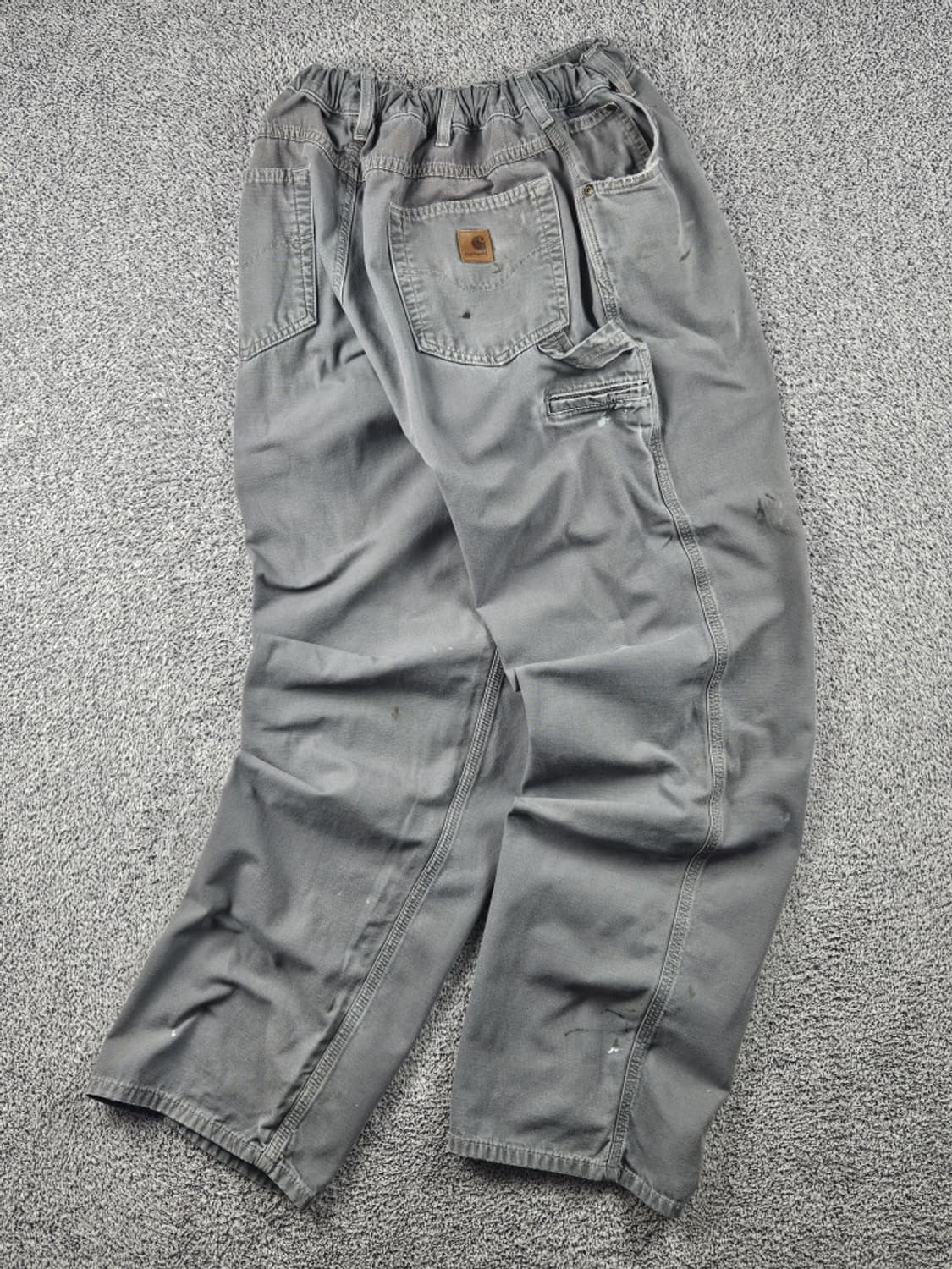 칼하트 밴딩커스텀 캔버스 카펜터 워크 팬츠 (38X34) / 10637 상품이미지2