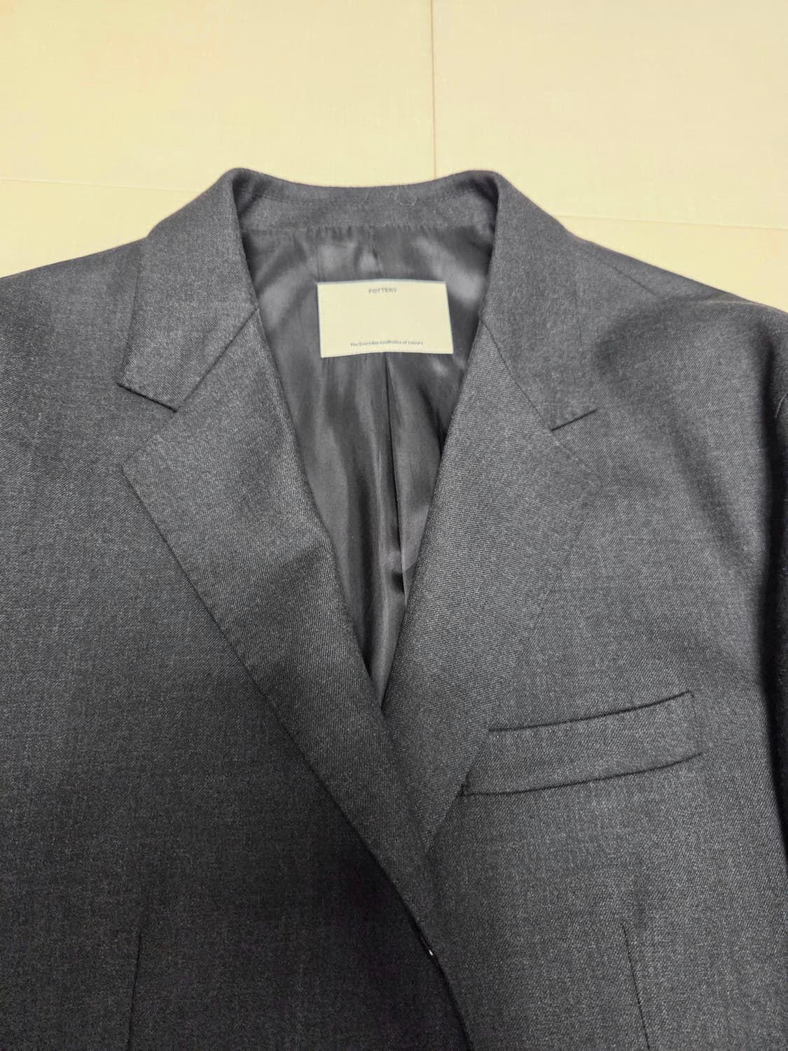 포터리 비즈니스 수트 다크그레이 (4사이즈/컴포트핏) 상품이미지2