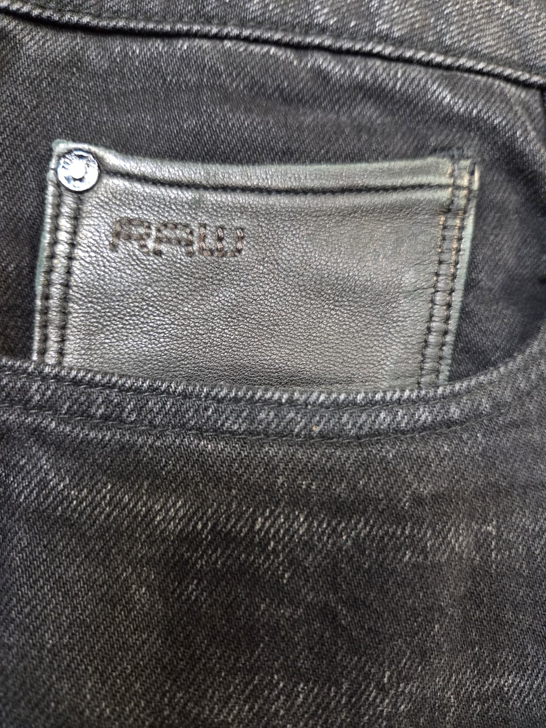 G-Star Raw 블랙 데님 바지(W30/L32)디피용 상품이미지4