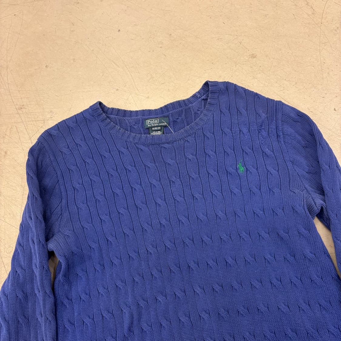 폴로 랄프로렌 케이블 포니 니트 상품이미지2