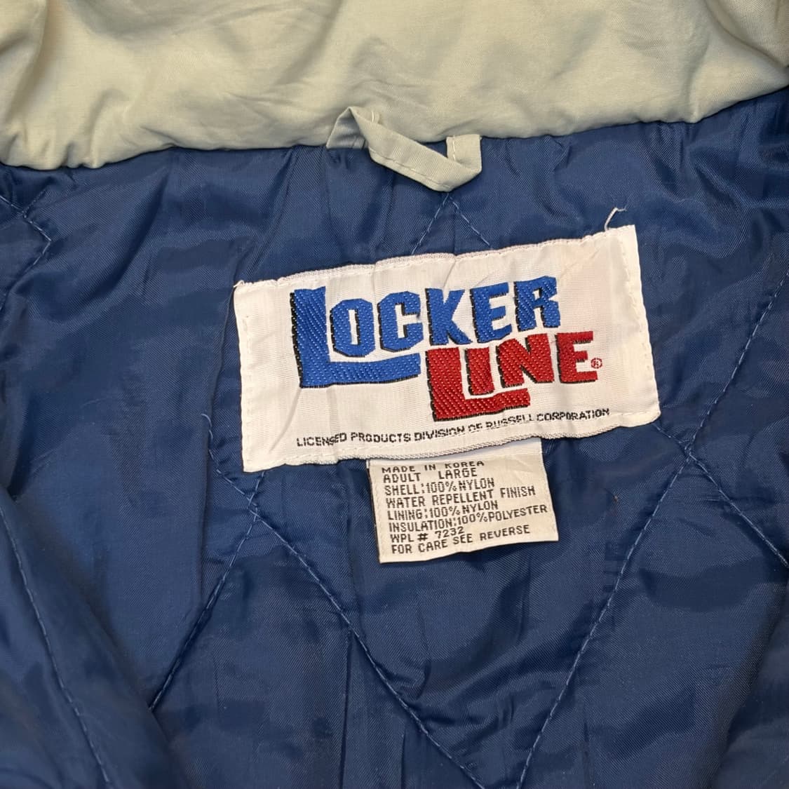 90s Made in Korea 생산 미국 빈티지 NFL 달라스 패딩점퍼 상품이미지8