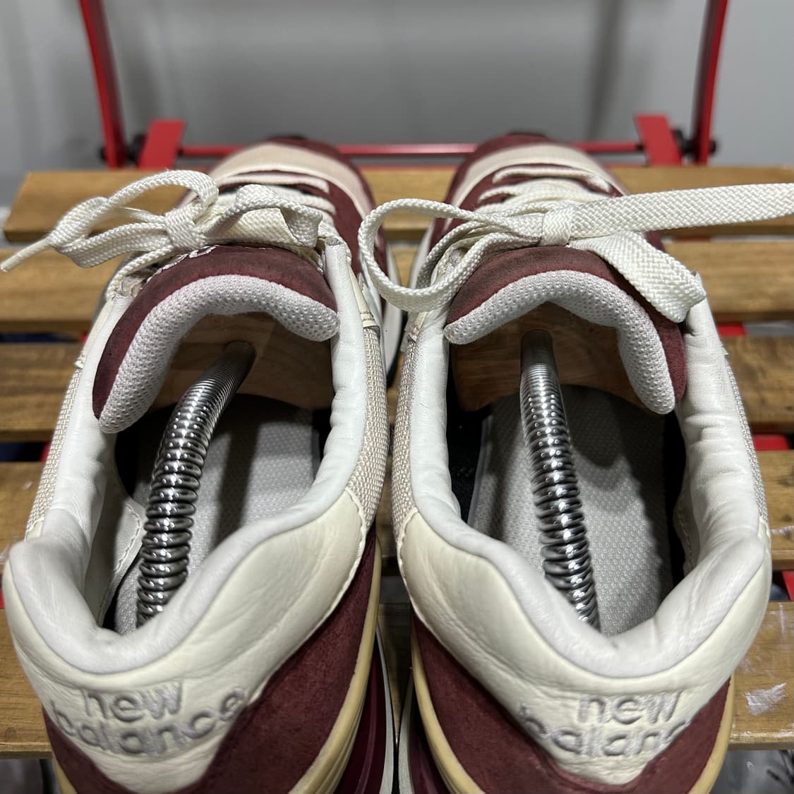 265) 뉴발란스 운동화 남성 남자 신발 574  레거시 버건디 상품이미지5