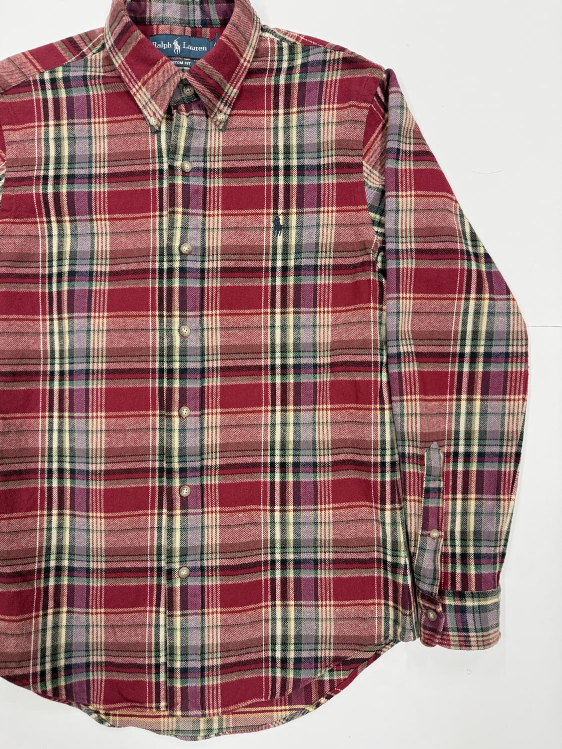 폴로랄프로렌 클래식 타탄 체크셔츠 상품이미지2