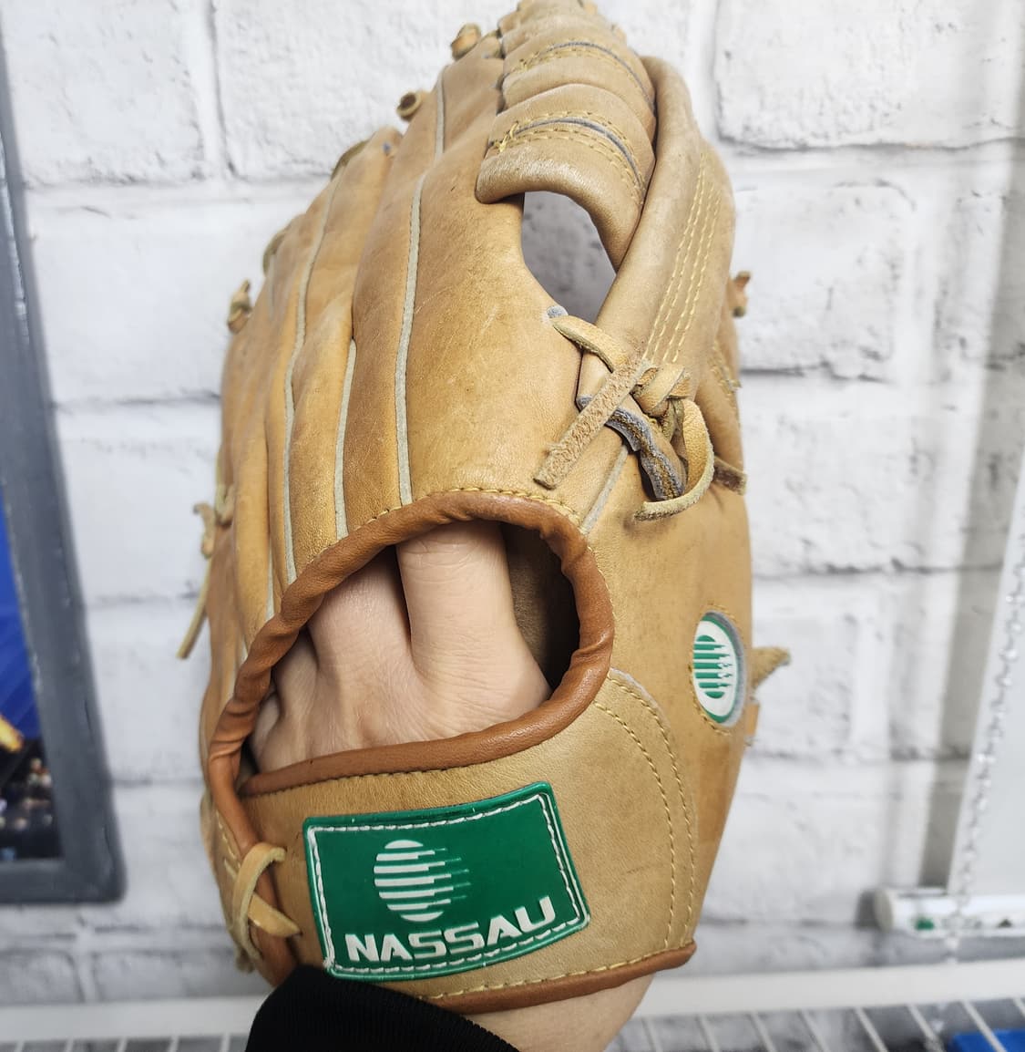 서울낫소 Nassau SN224 빈티지 희귀템 내야수 야구글러브 YB46 상품이미지4