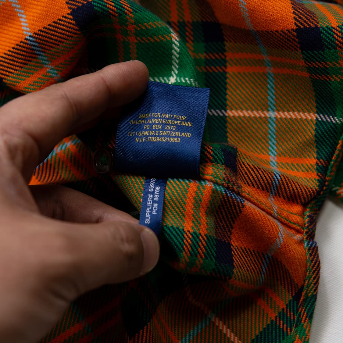 파이렉스 비전 23 플란넬 셔츠 오렌지 상품이미지9