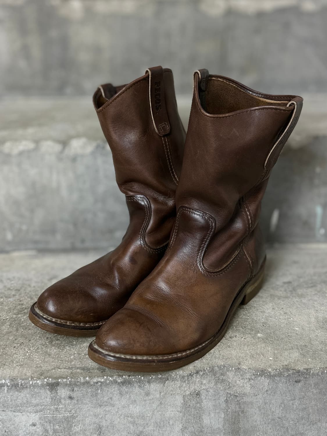 00's USA Made 레드윙 1155 페코스 웨스턴 부츠 상품이미지1