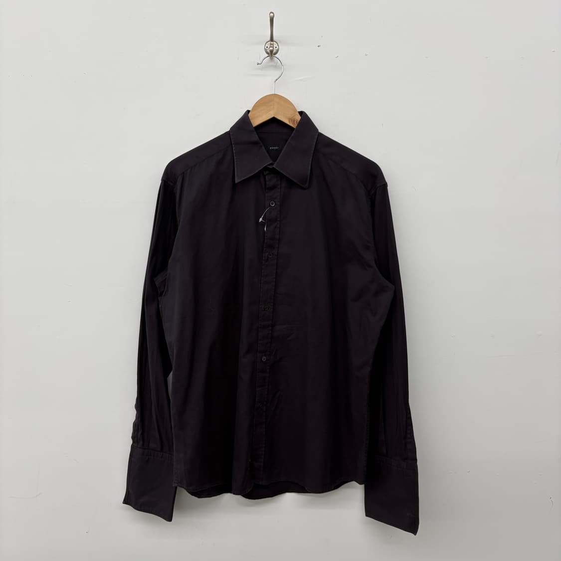 구찌 퍼플 빈티지 남방 셔츠 남성 L 상품이미지1
