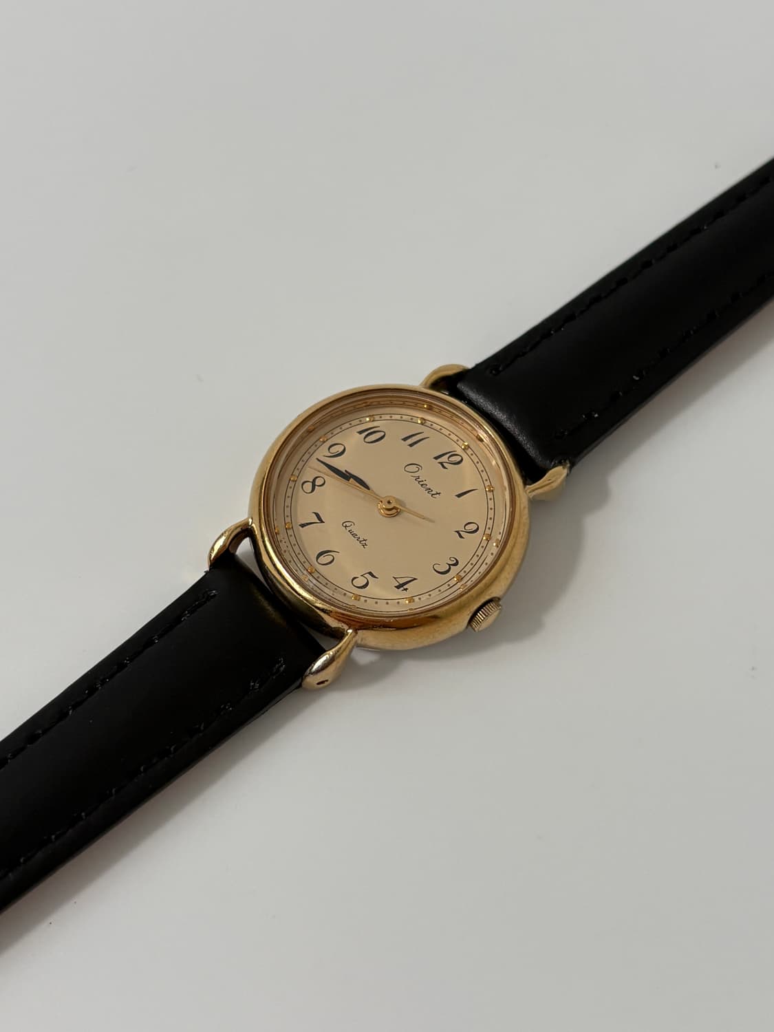 90s arabic index gold ladies quartz 상품이미지4