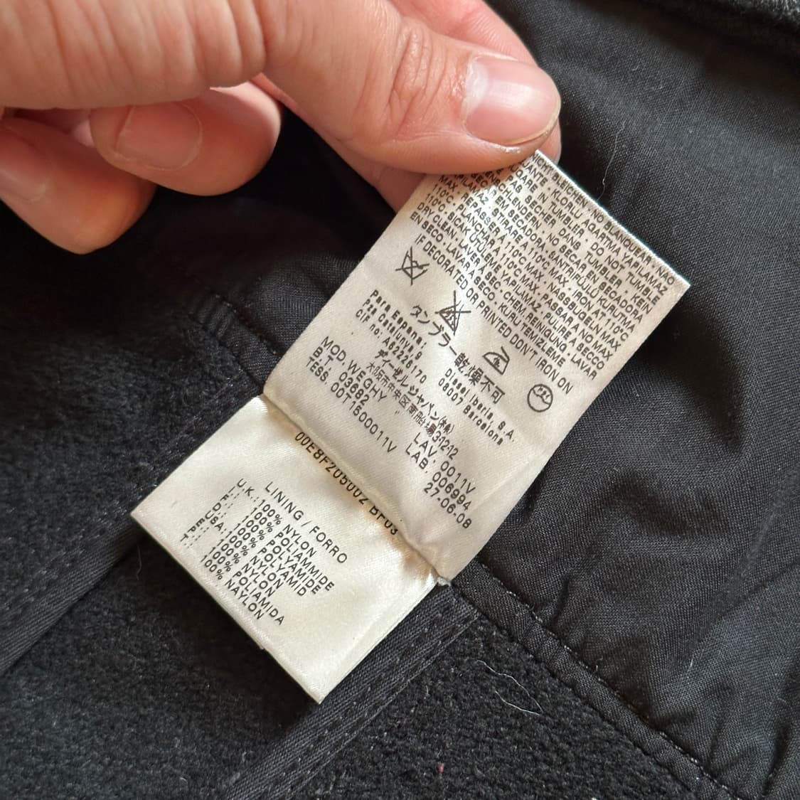 Diesel double breasted pea coat 상품이미지9