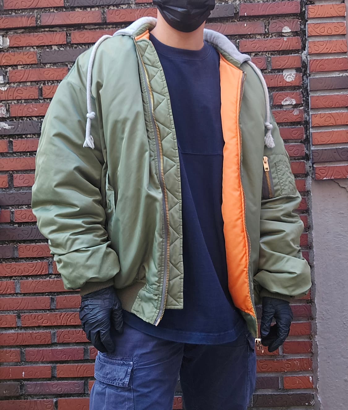 제곱 X2 콜렉션 남성 항공 패딩점퍼 상품이미지3